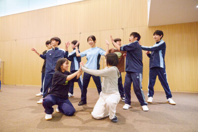 ダンス部の集合写真